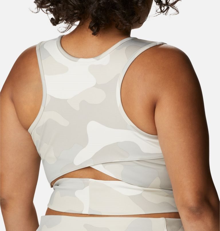 Women's Columbia Windgates II Cropped Tanks Camo | Plus Size CA-O135C
